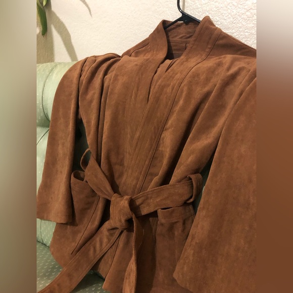 ❌SOLD‼️❌Blank NYC Suede Belted coat - Picture 5 of 9